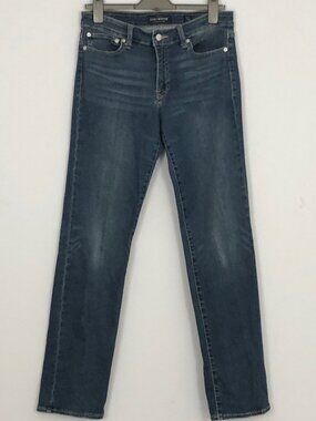 Lucky Brand Sweet Straight Blue Jeans Womens 10/30 Dark Wash Denim Mid Rise